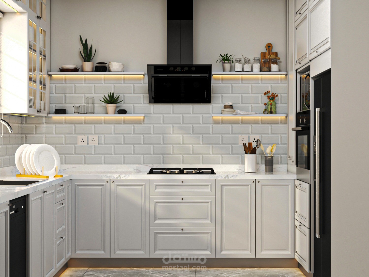 تصميم متكامل للمطابخ