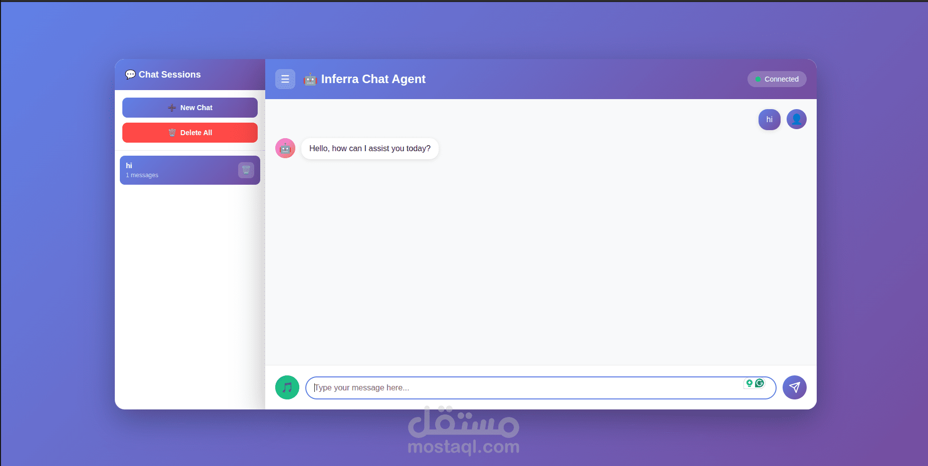 Inferra chatbot