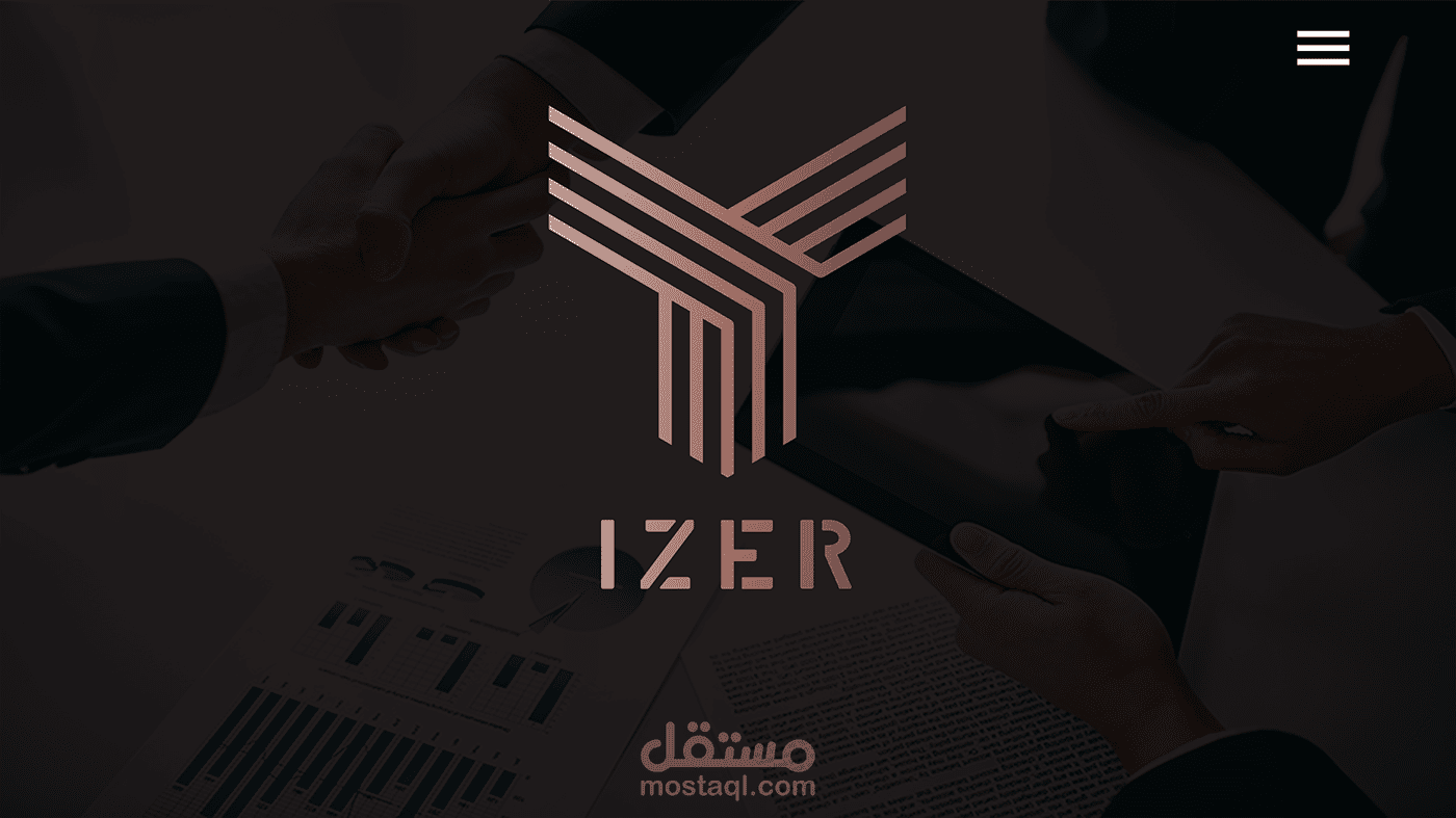 تصميم واجهة موقع