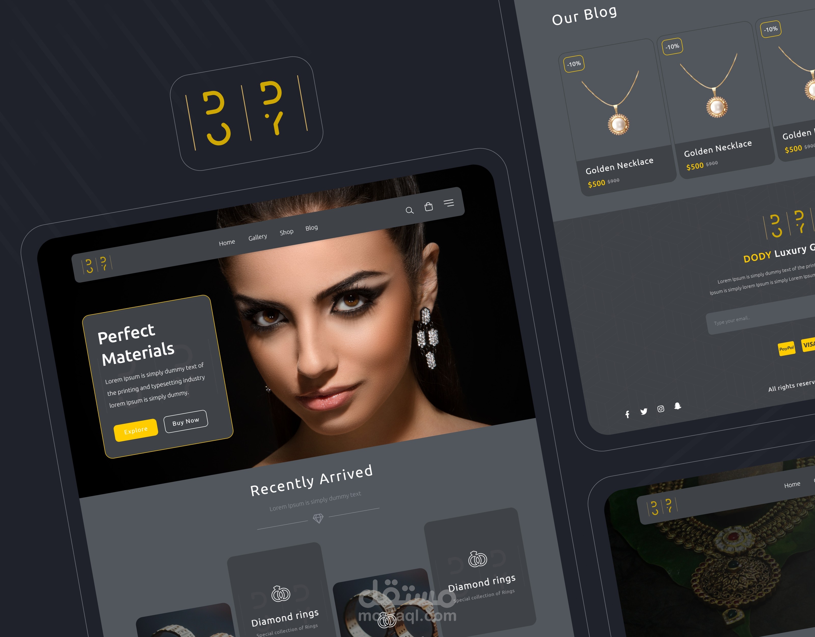 Dody Website (jewelry store)