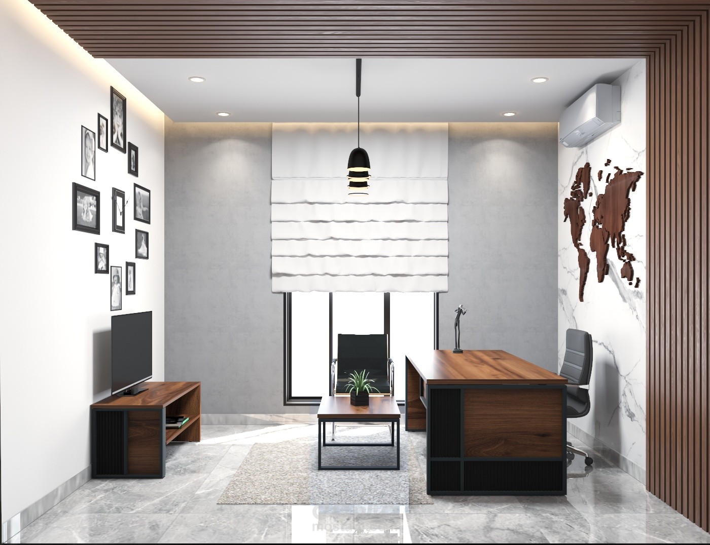 مكتب مودرن صغير