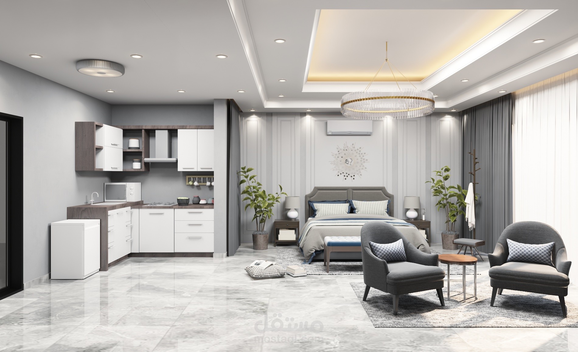 غرفه نوم ماستر