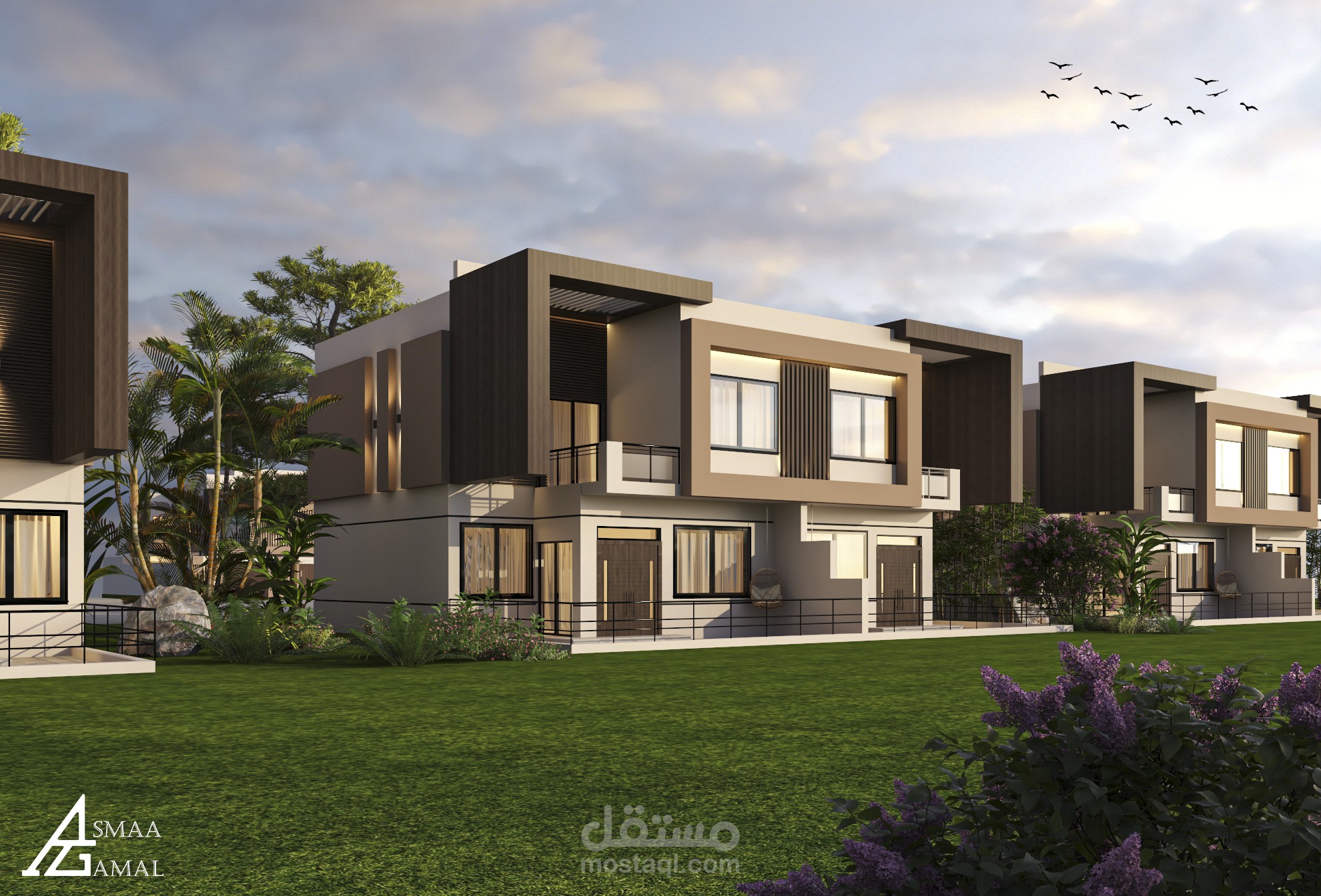 واجهه فيلا مودرن