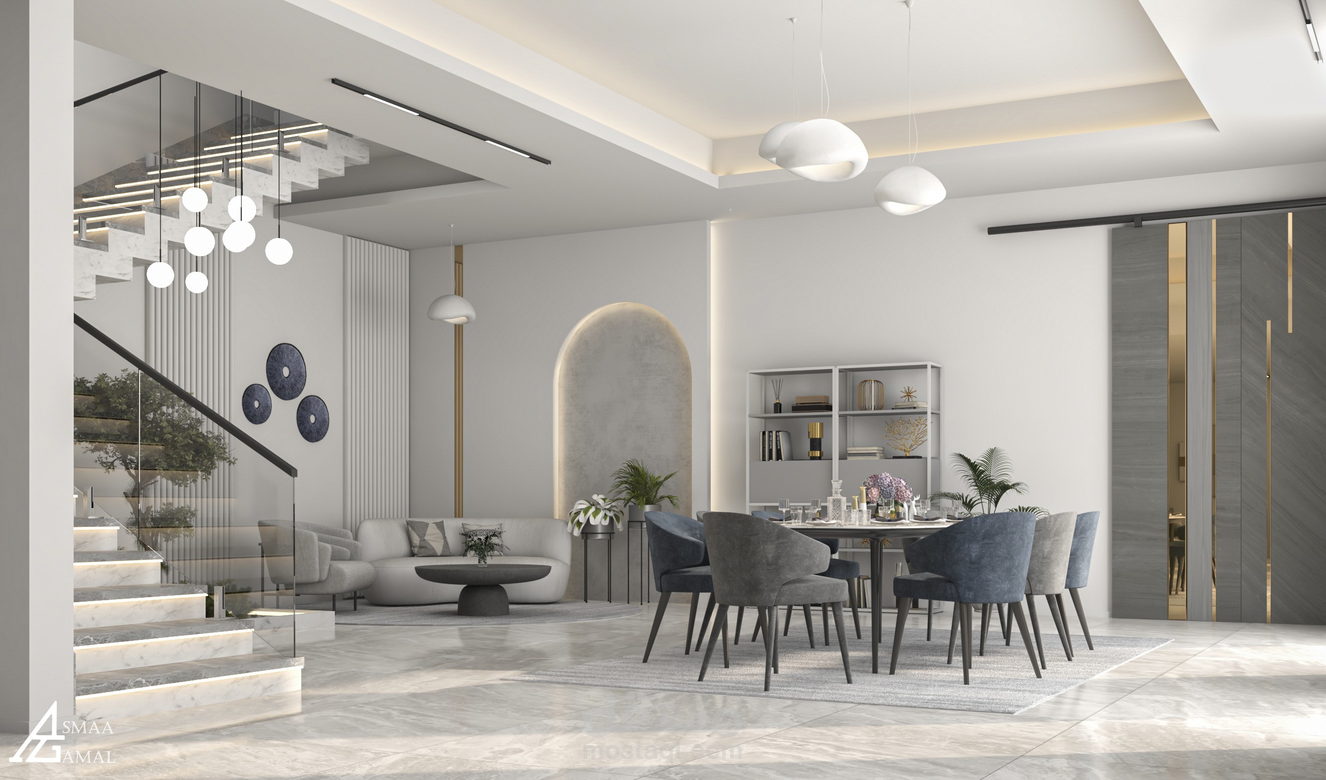 ريسبشن فيلا مودرن