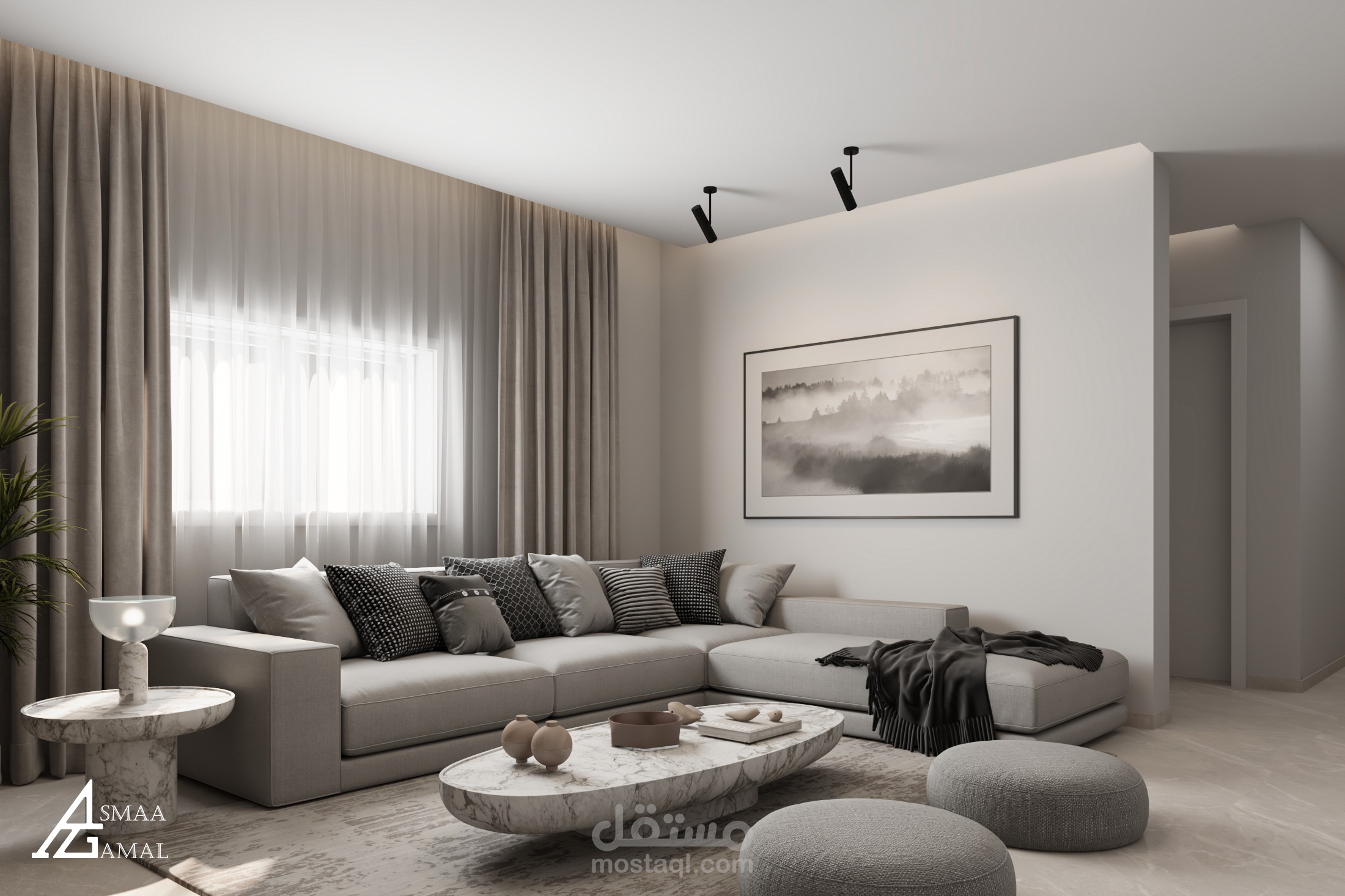 غرفه معيشه مودرن