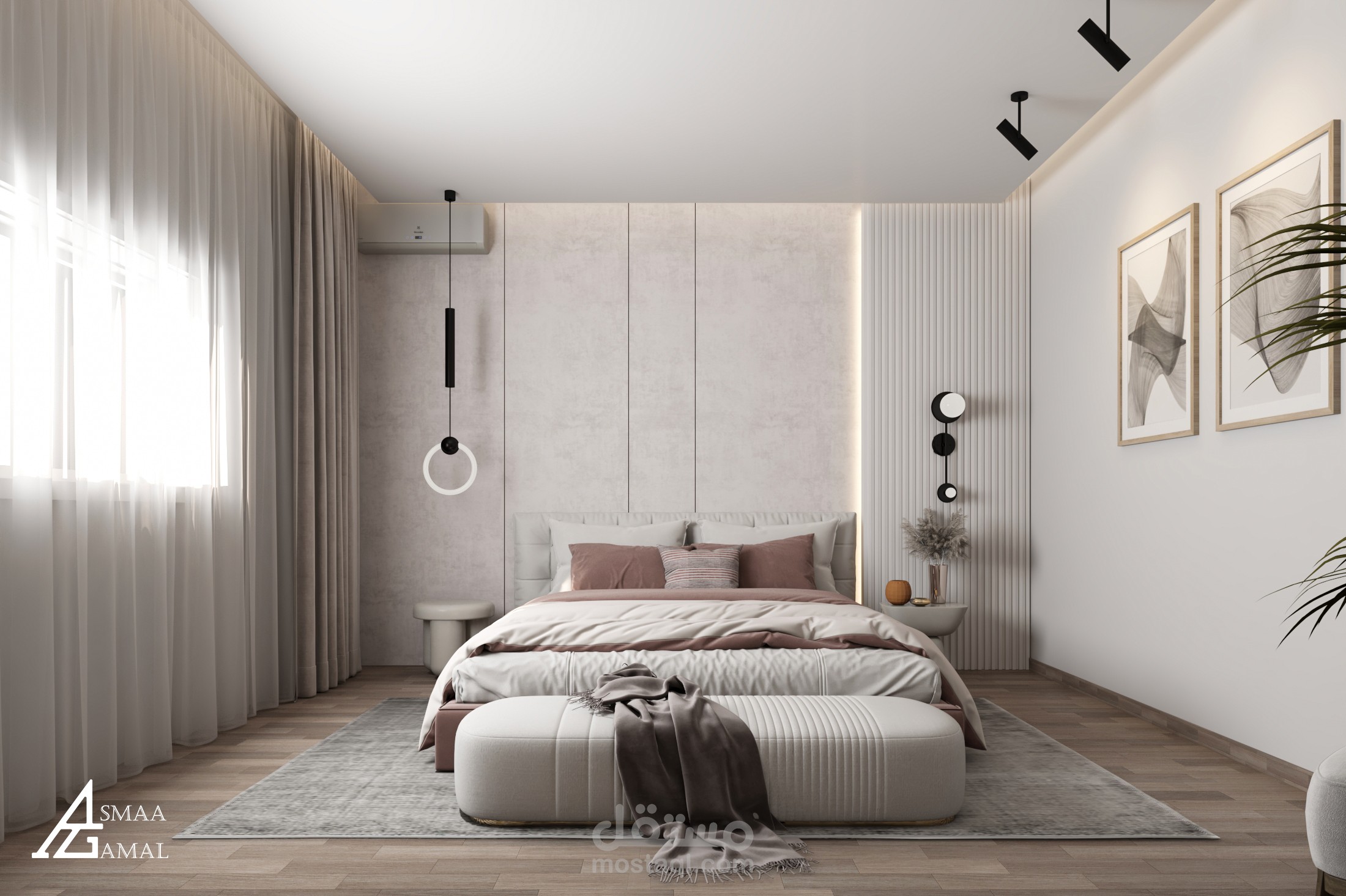 غرفه نوم مودرن