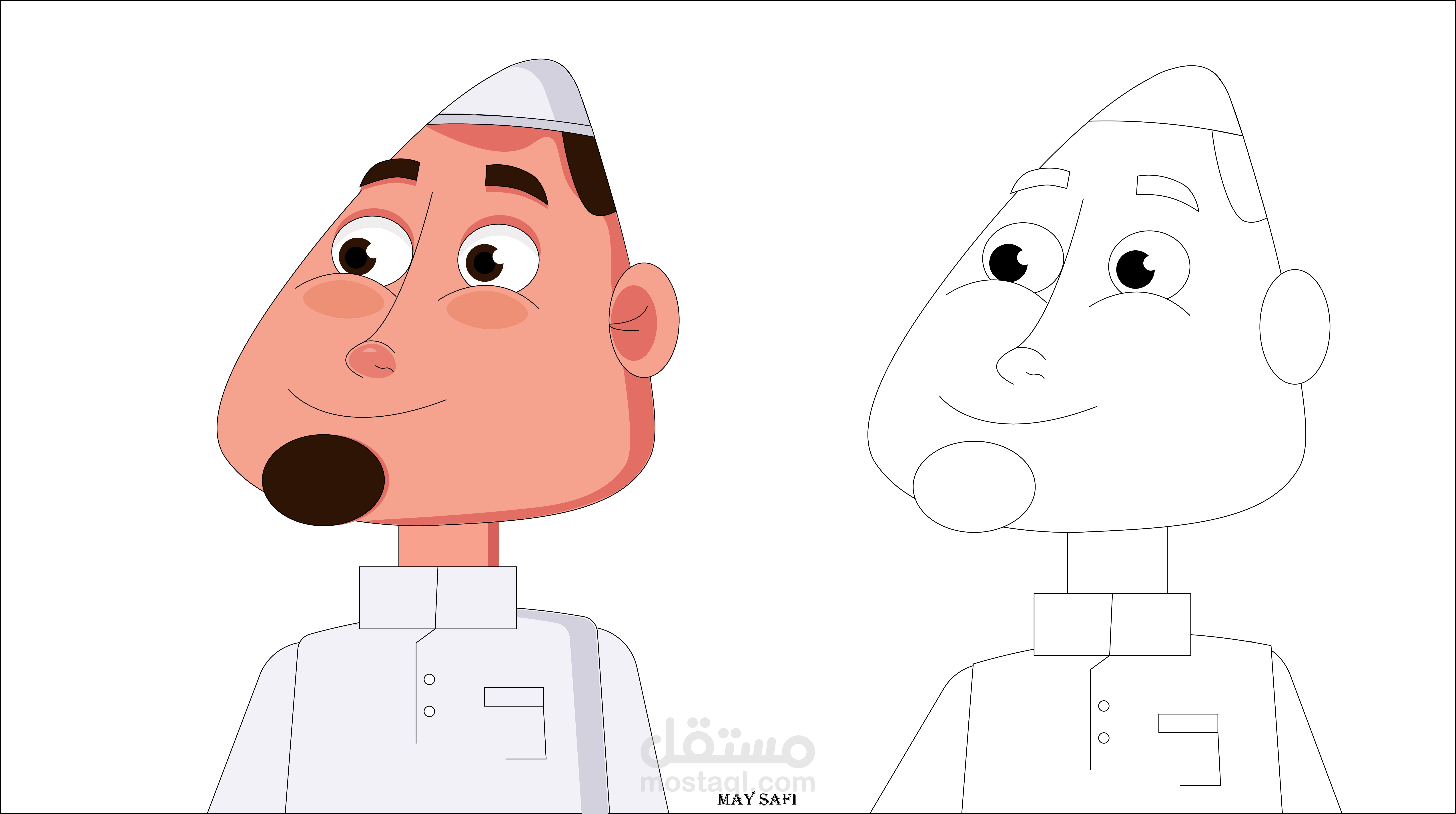 رسم شخصيات / character design