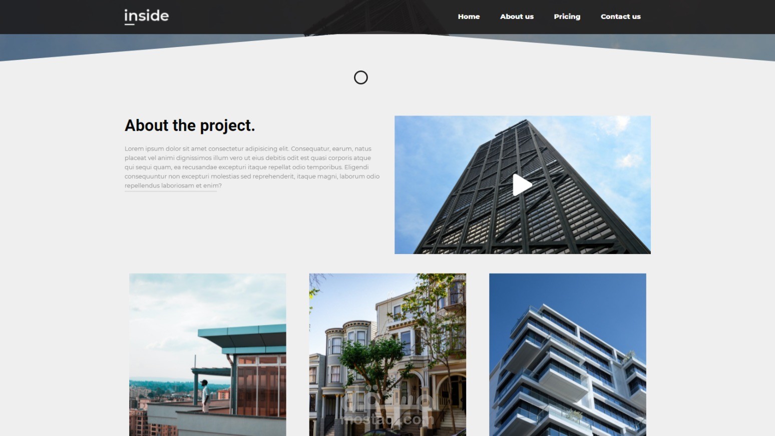 Real-Estate Landing Page