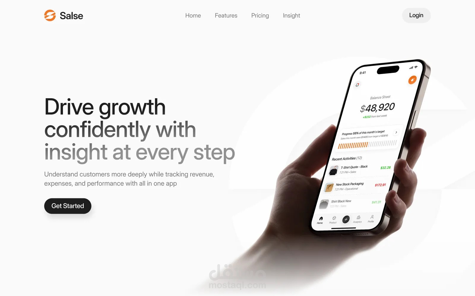 Business Landing Page