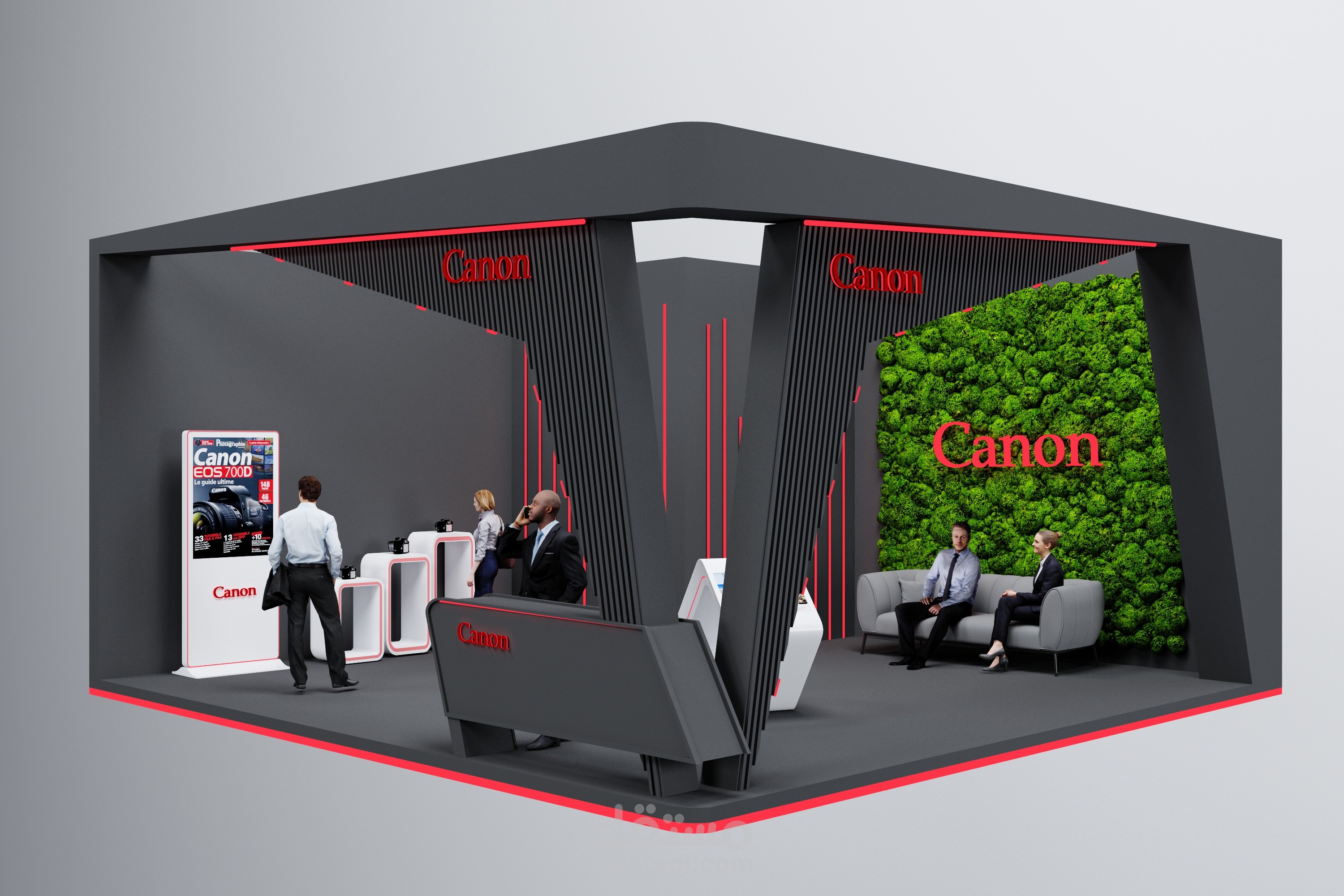 CANON BOOTH DESIGN (PROPOSAL)