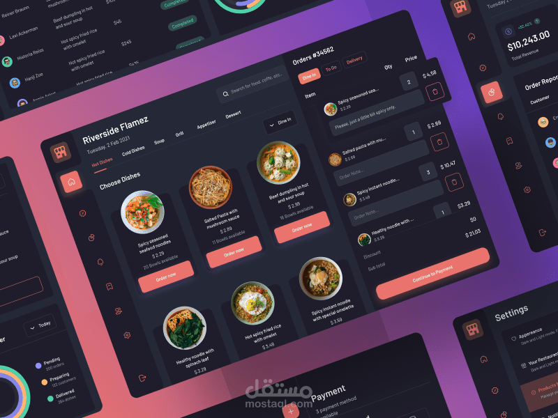 Food Tosel delivery app