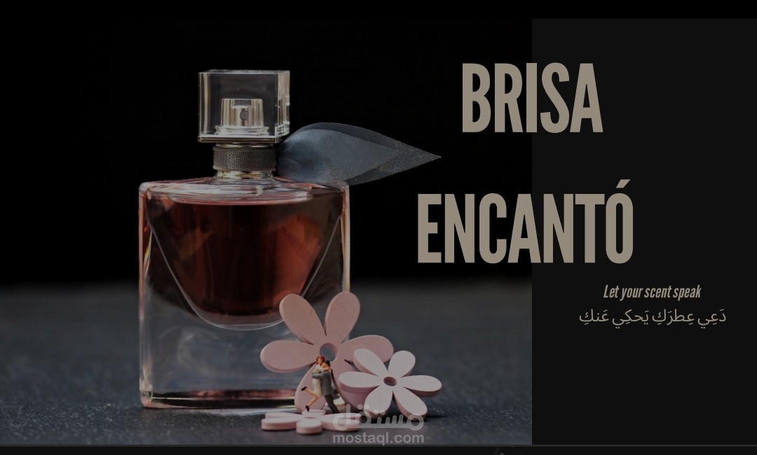 اعلان لمنتج عطري طبيعي Perfume Advertising