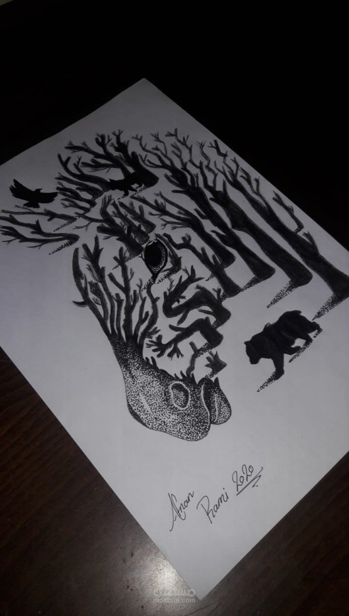 الرسم بالنقاط