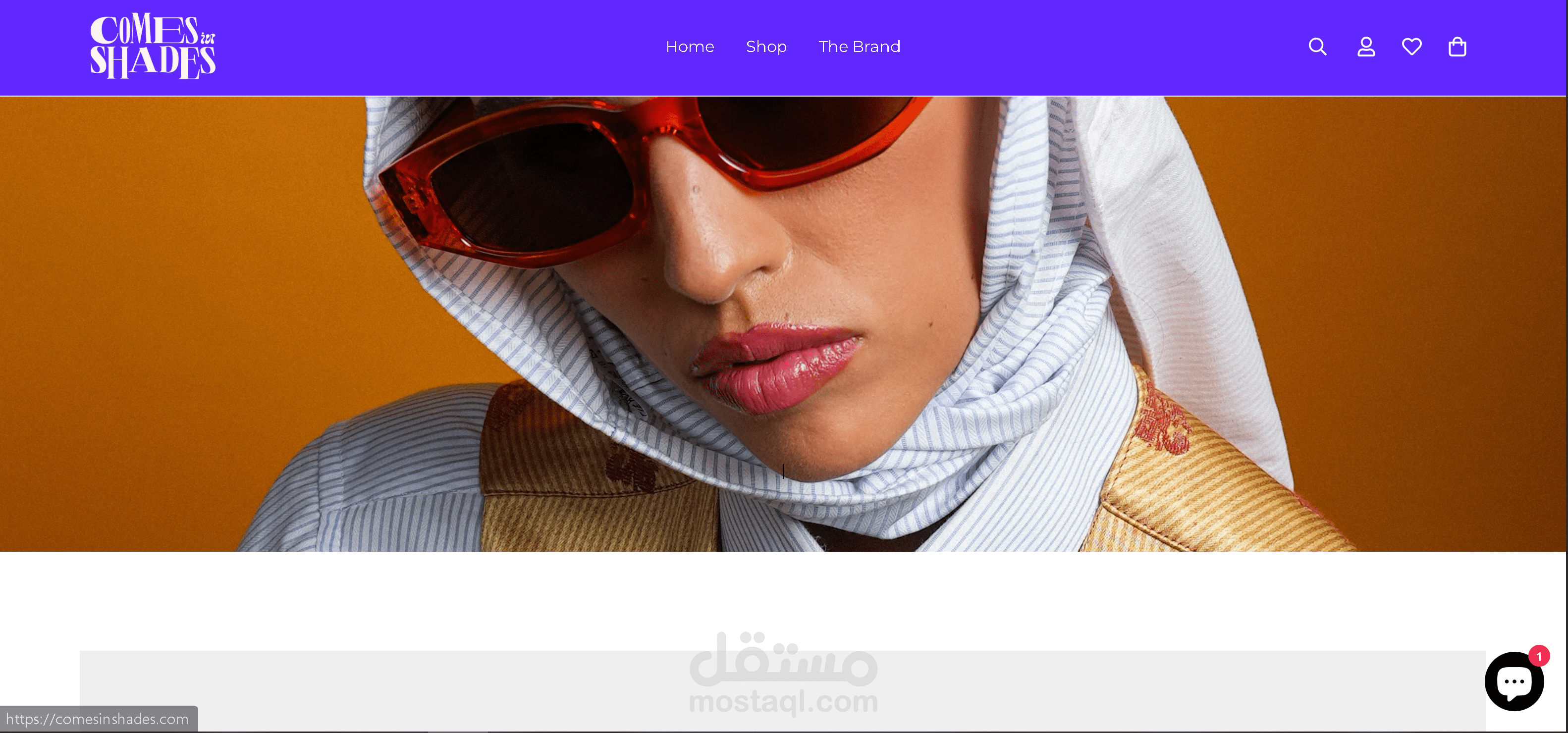 موقع Comes in shades