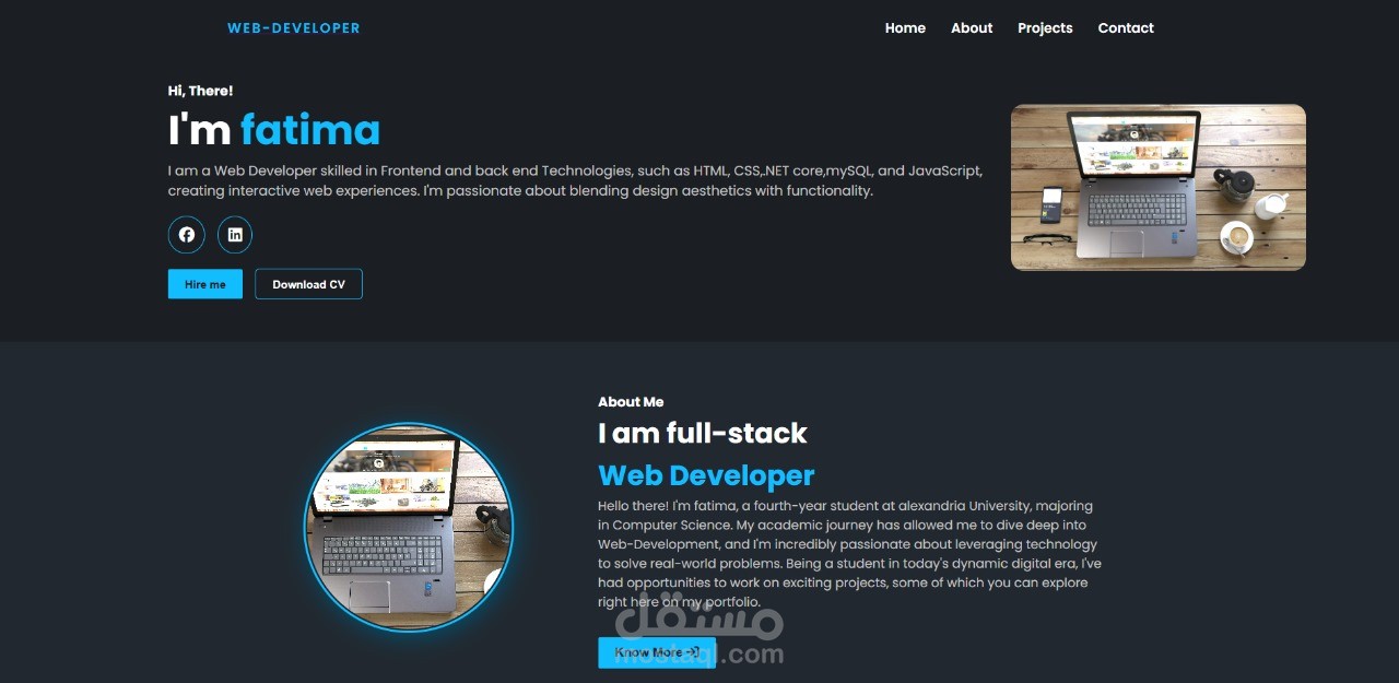 Creating a professional portfolio