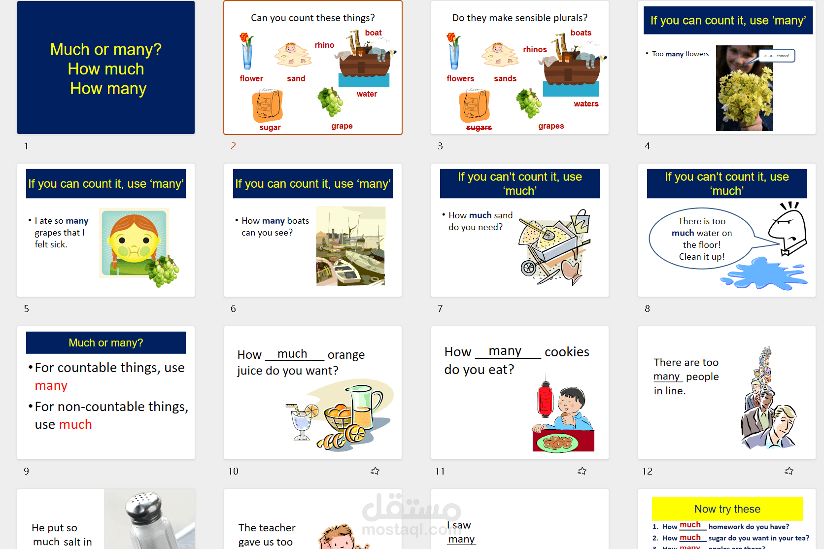 عمل Power Point