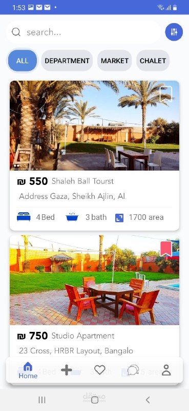 تطبيق تاجير عقارات