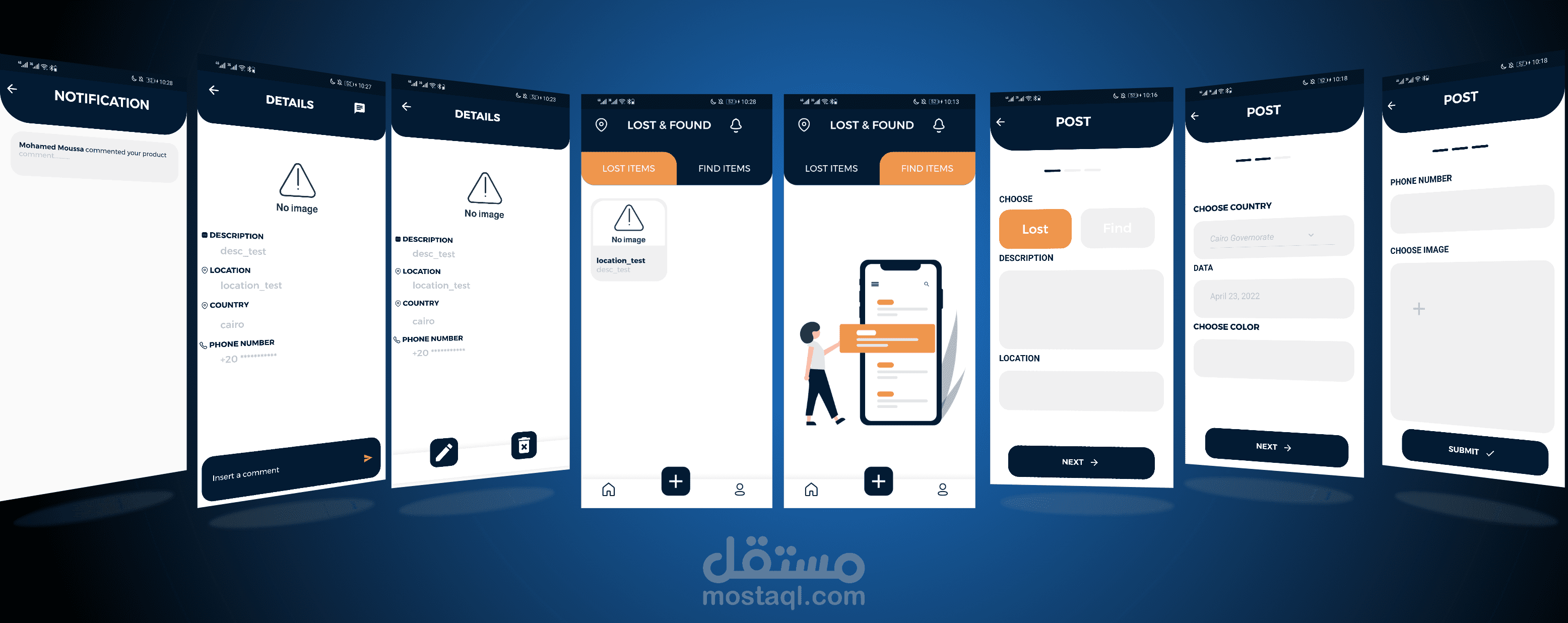Lost And Found Mobile Application
