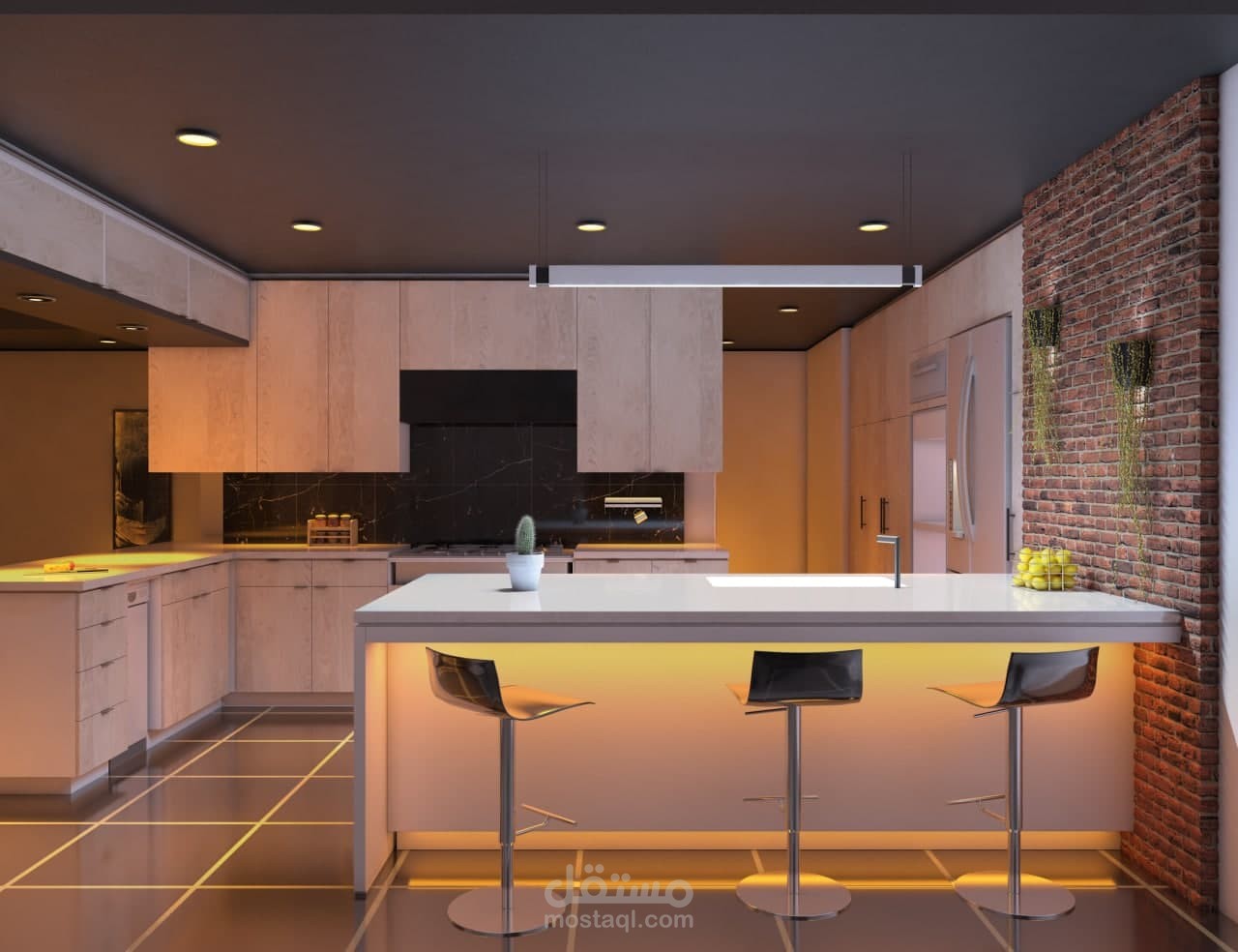 modern kitchen