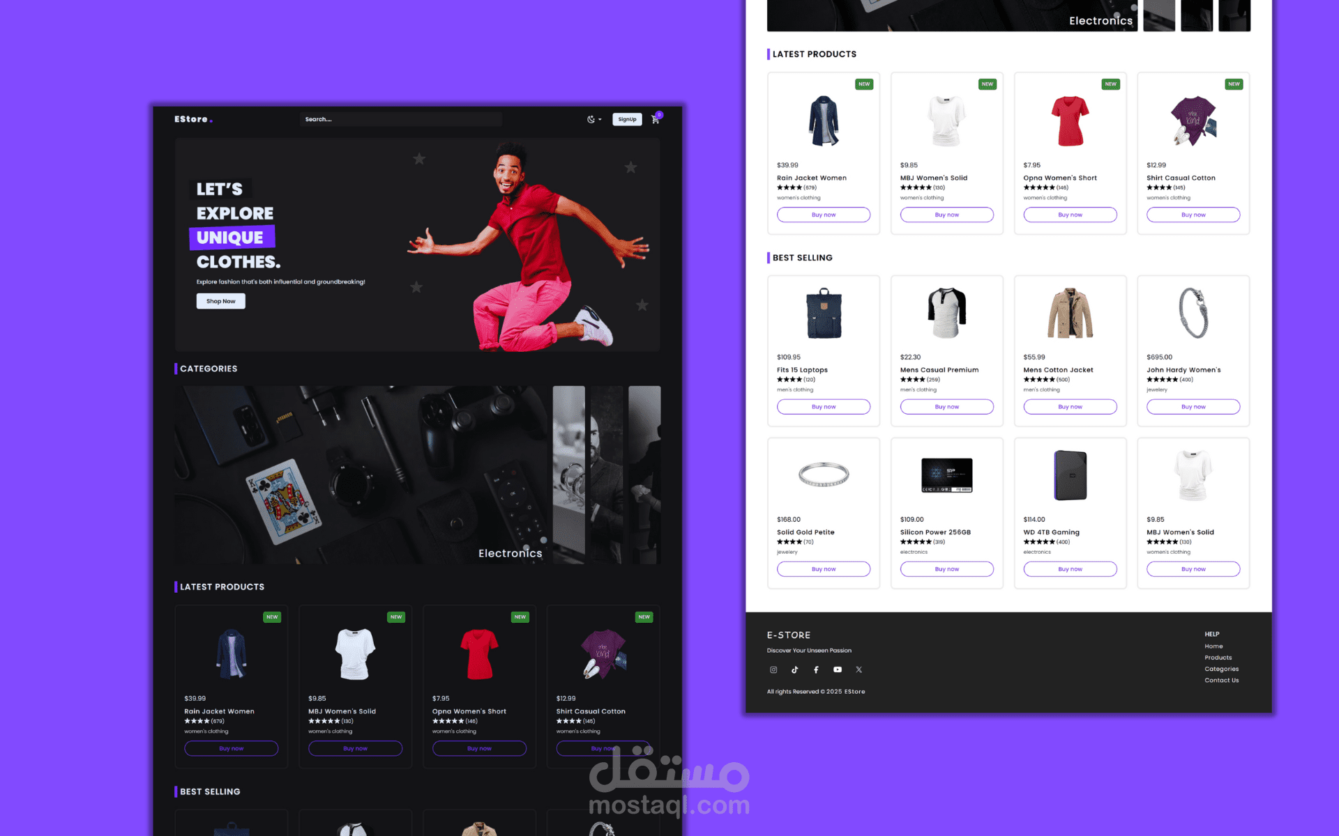 ُE-Commerce Web Application