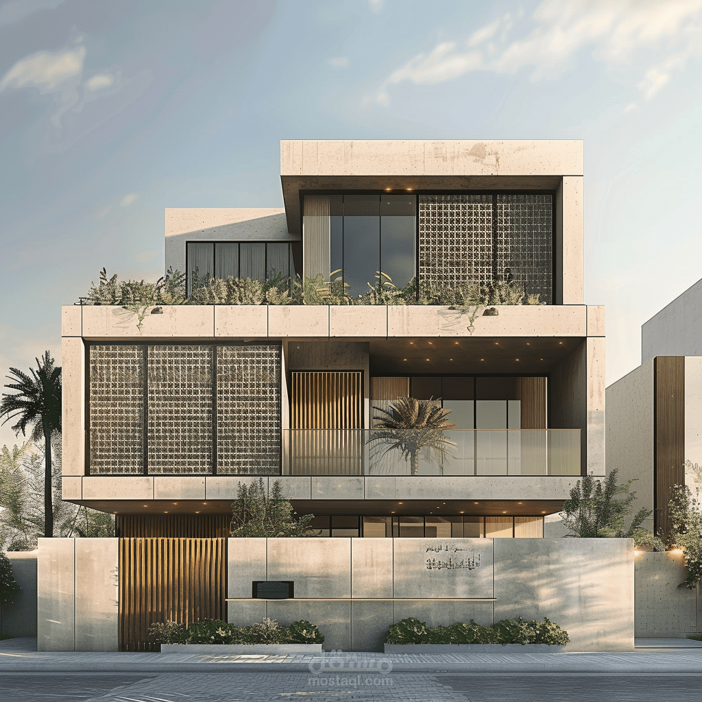 contemporary luxury villa