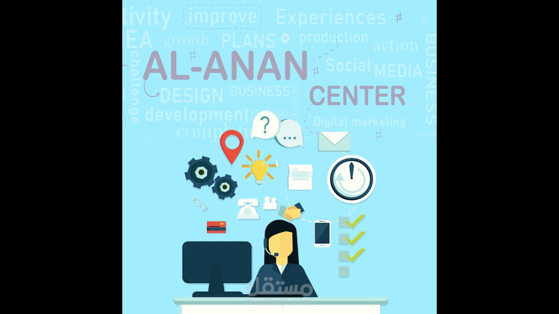 رد آلي(IVR) لمؤسسة العنان للتدريب الاعلامي