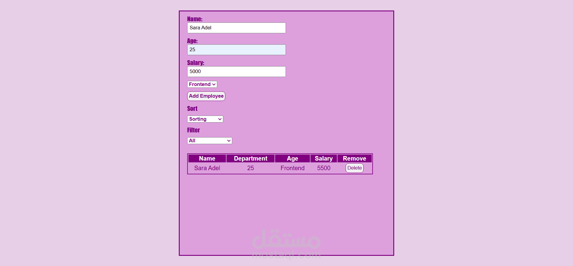 Employee Management System