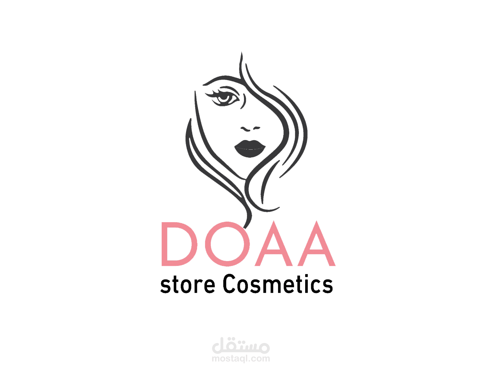 تصميم لوجو || Doaa store