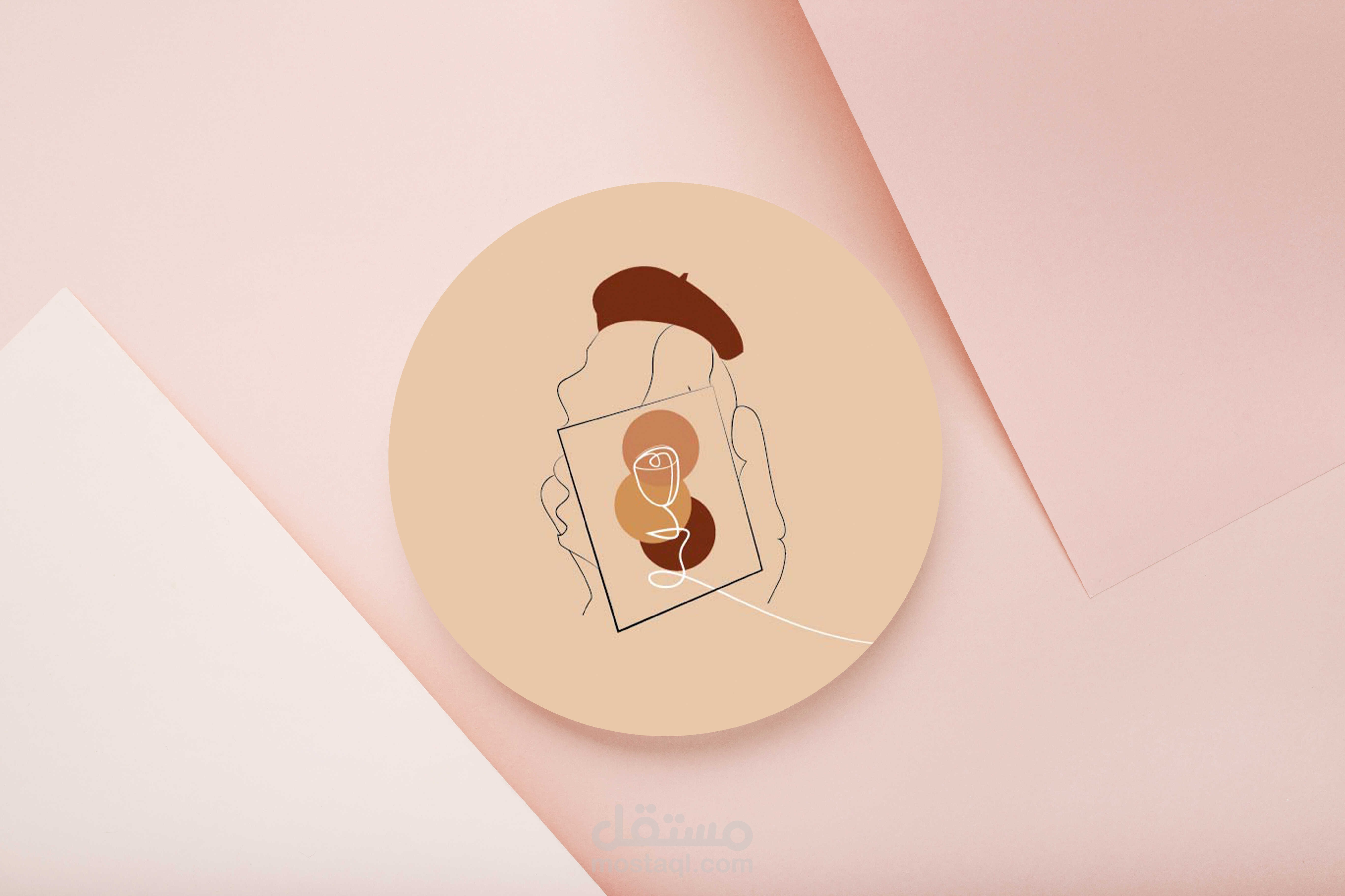 تصميم شعار فني وبطاقة بزنس