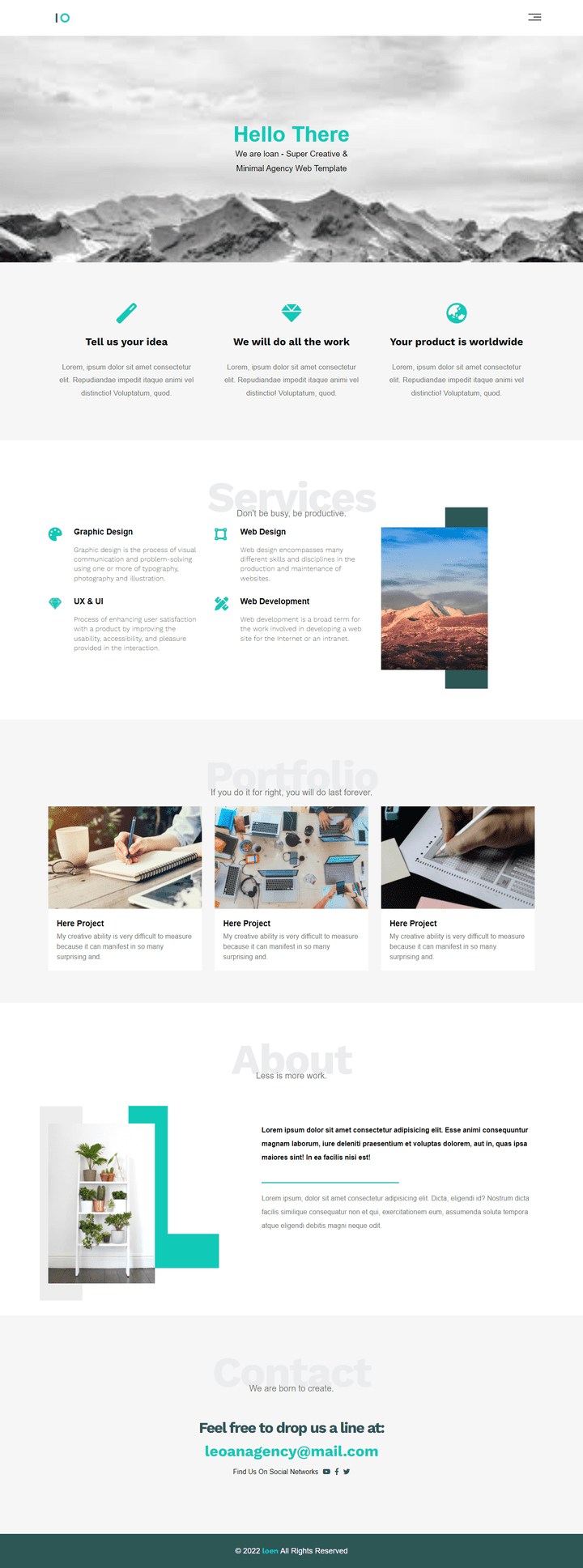 Loan Landing Page
