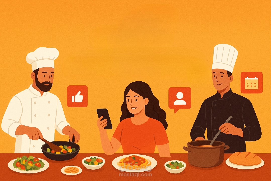منصة أنتي  لطلب حجز طباخين