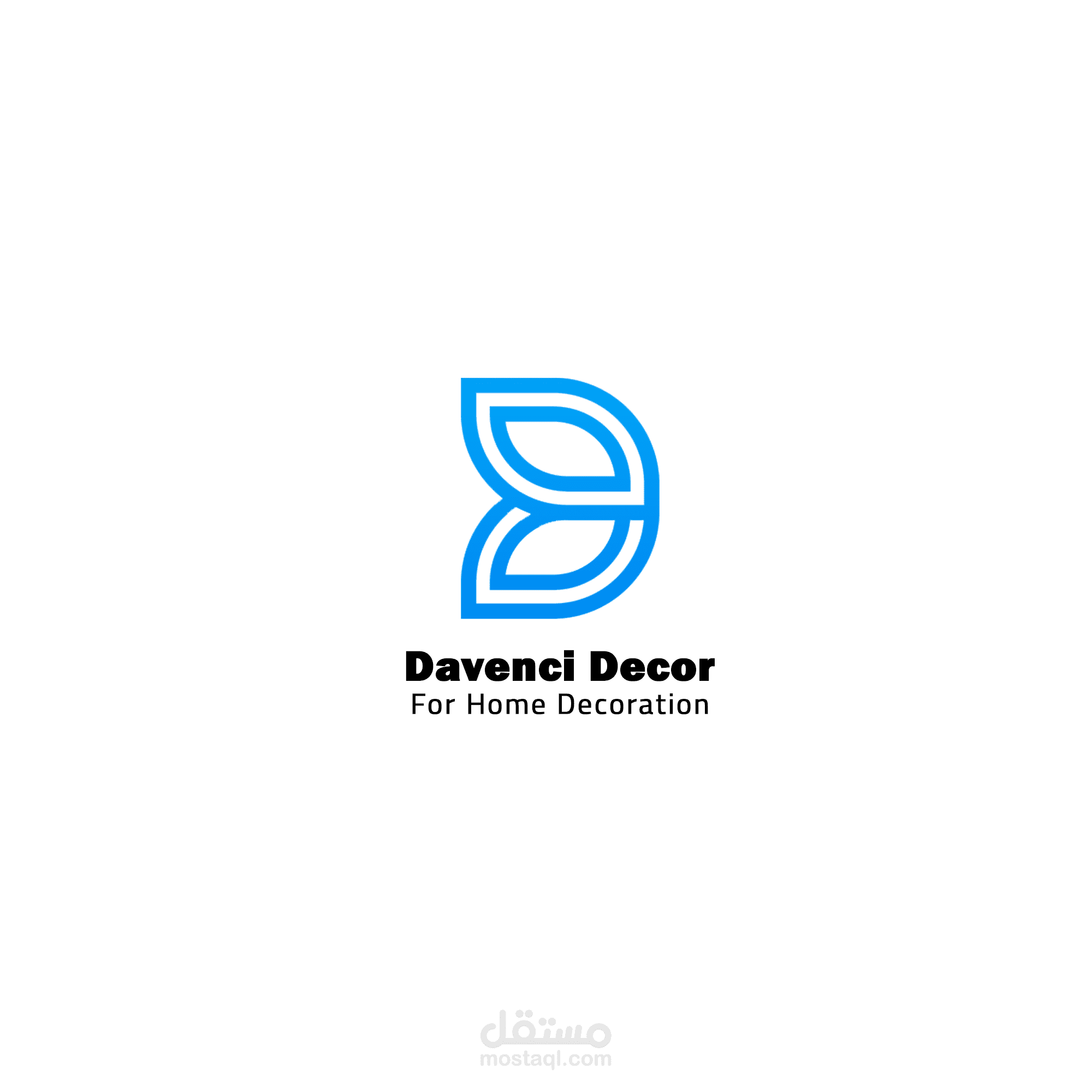 Logo Design For Davenci Decor For Home Decoration