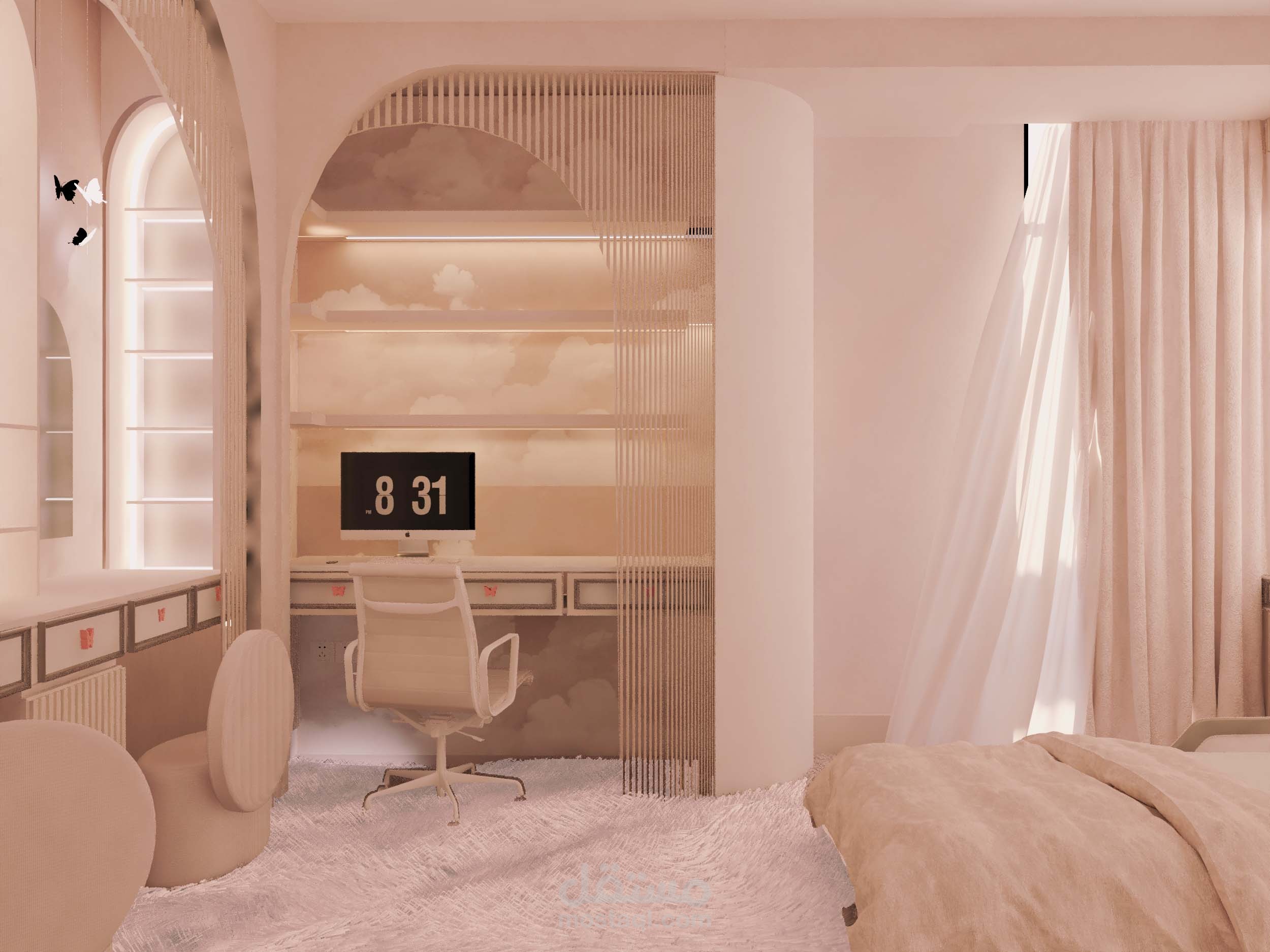 تصميم داخلي لغرفة أطفال