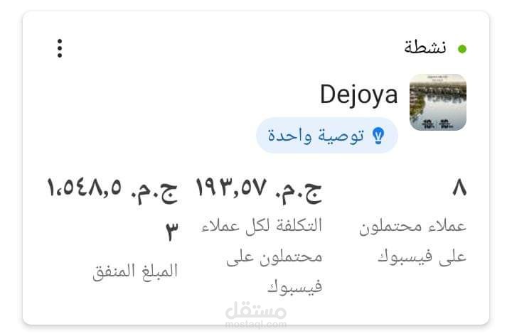 نتائج حملات اعلانيه في مجال العقارات