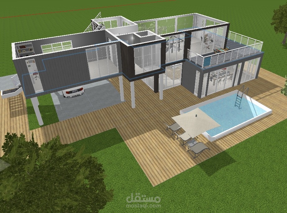 تصميم خريطه 3D