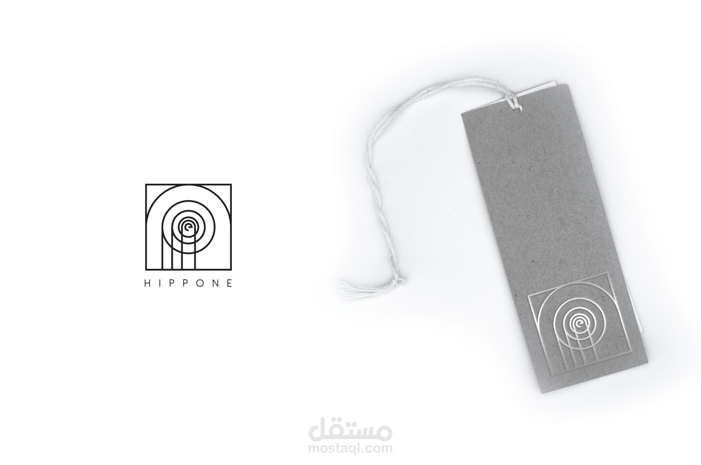 تصميم شعار لمحل بيع ملابس رجال عصرية hippone