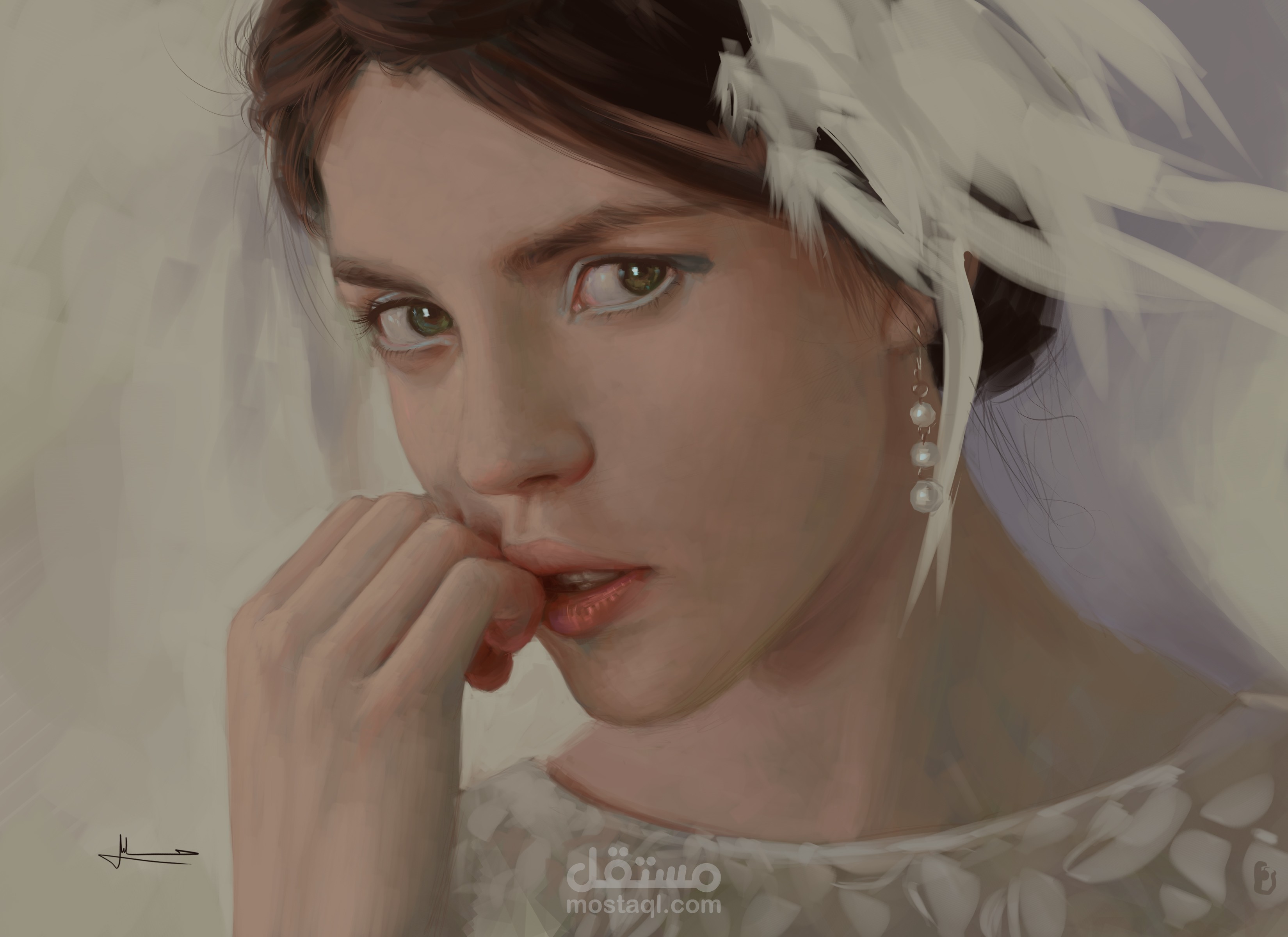 رسم لوحات رقمية digital painting