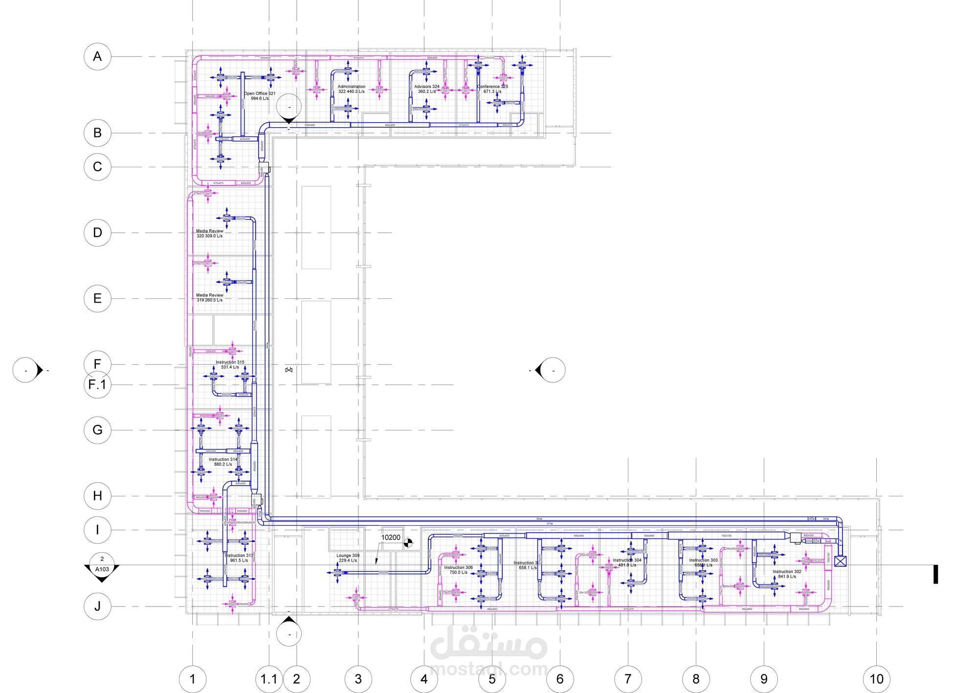 مخطط تكييف ب شيلر واتر لمدرسة