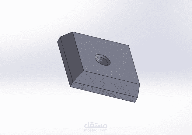 إعادة تصنيع قطعة صناعية لآلة قص أنابيب معدنية
