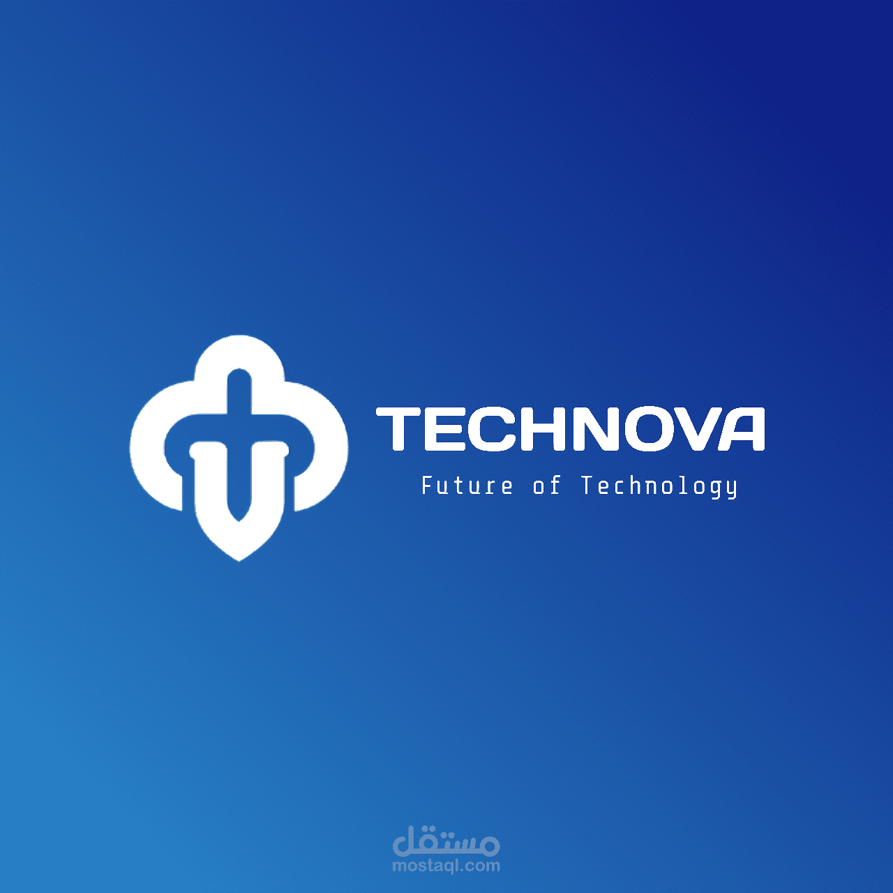 لوجو لشركة بإسم TECHNOVA