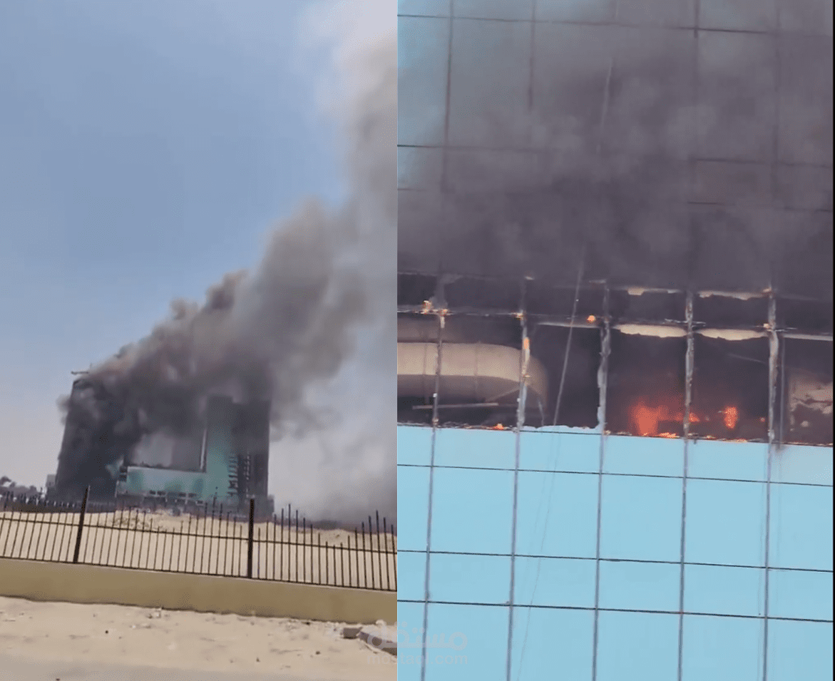 كتابة مقال: حريق مستشفى الحبيب في الرياض