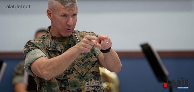 كتابة مقال بعنوان: إصابة قائد قوات المارينز