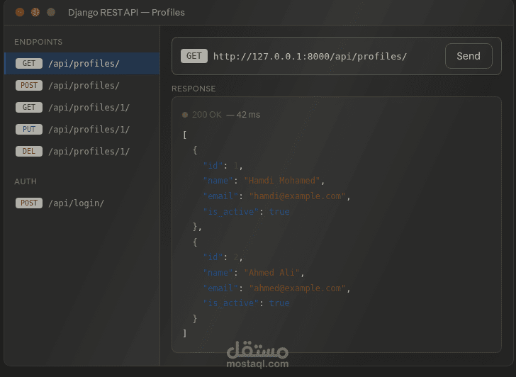 Django REST API