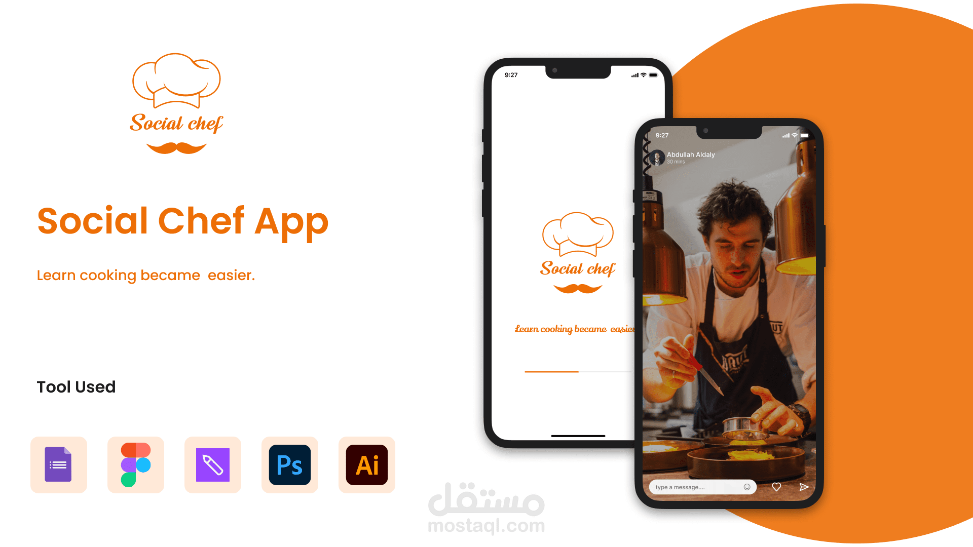 Social Chef app UX/UI Design