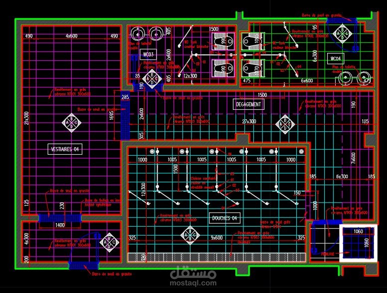 تصميم المخطاطات المعمارية و الرسم على الاوتوكاد