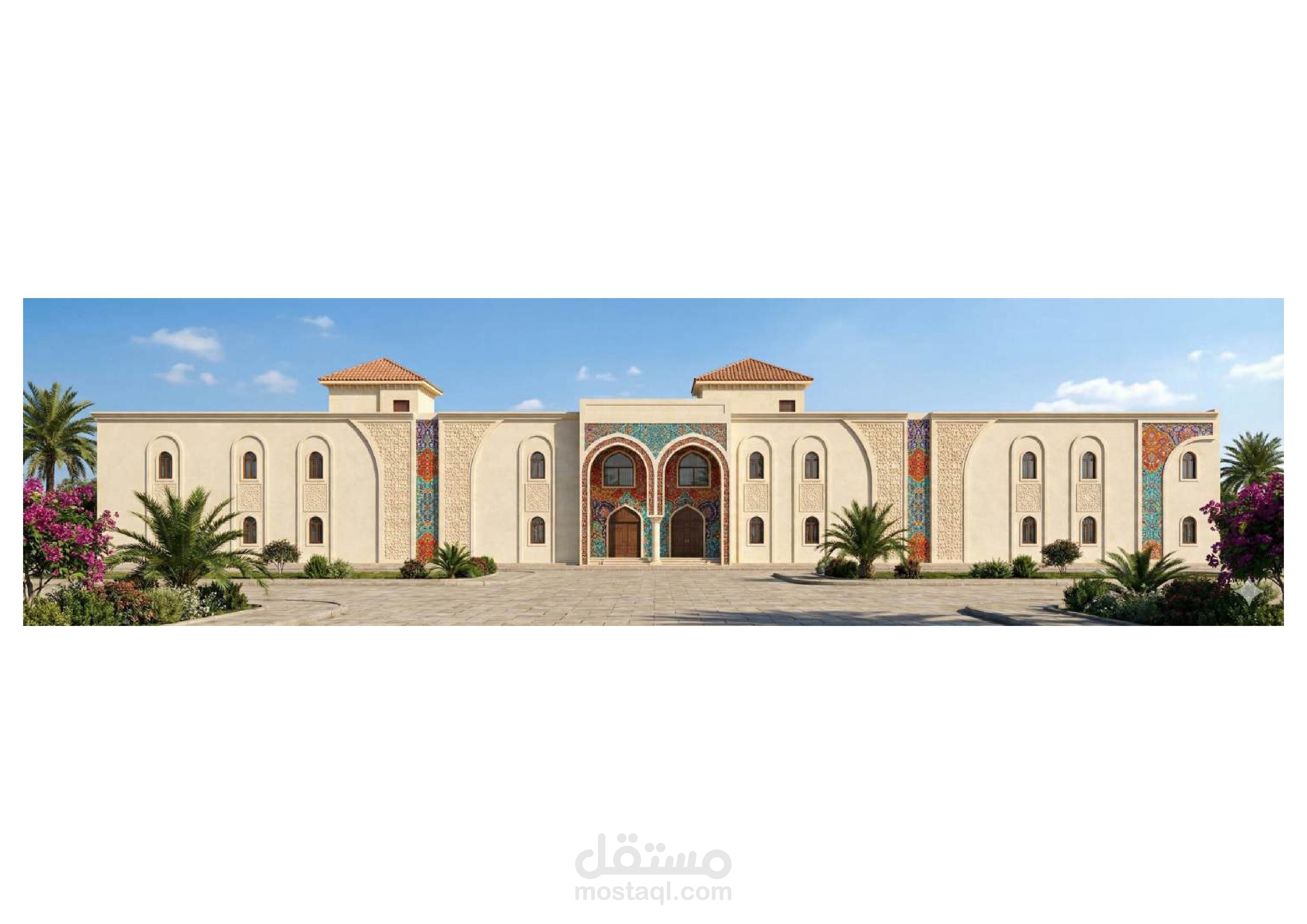 تصميم تنفيذي للمشروع مركز ثقافي