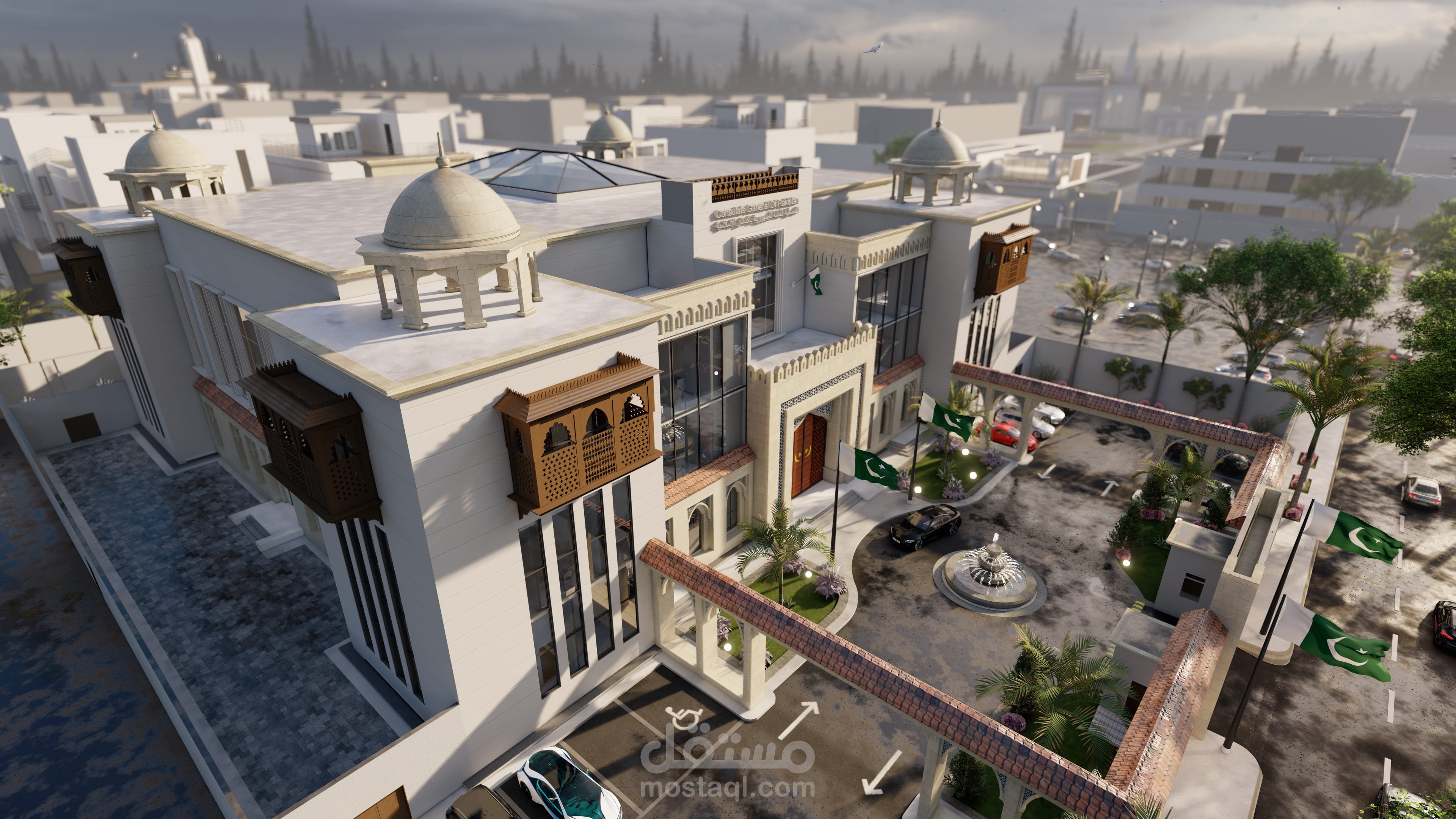 القنصلية الباكستانية بمدينة جدة