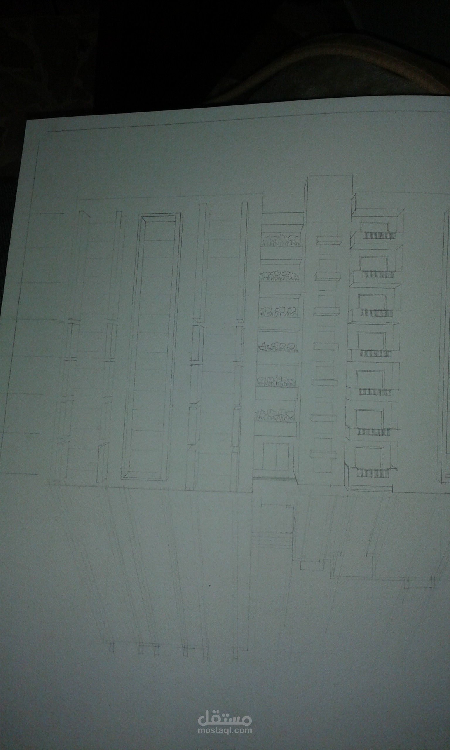 مشروع بناء سكني