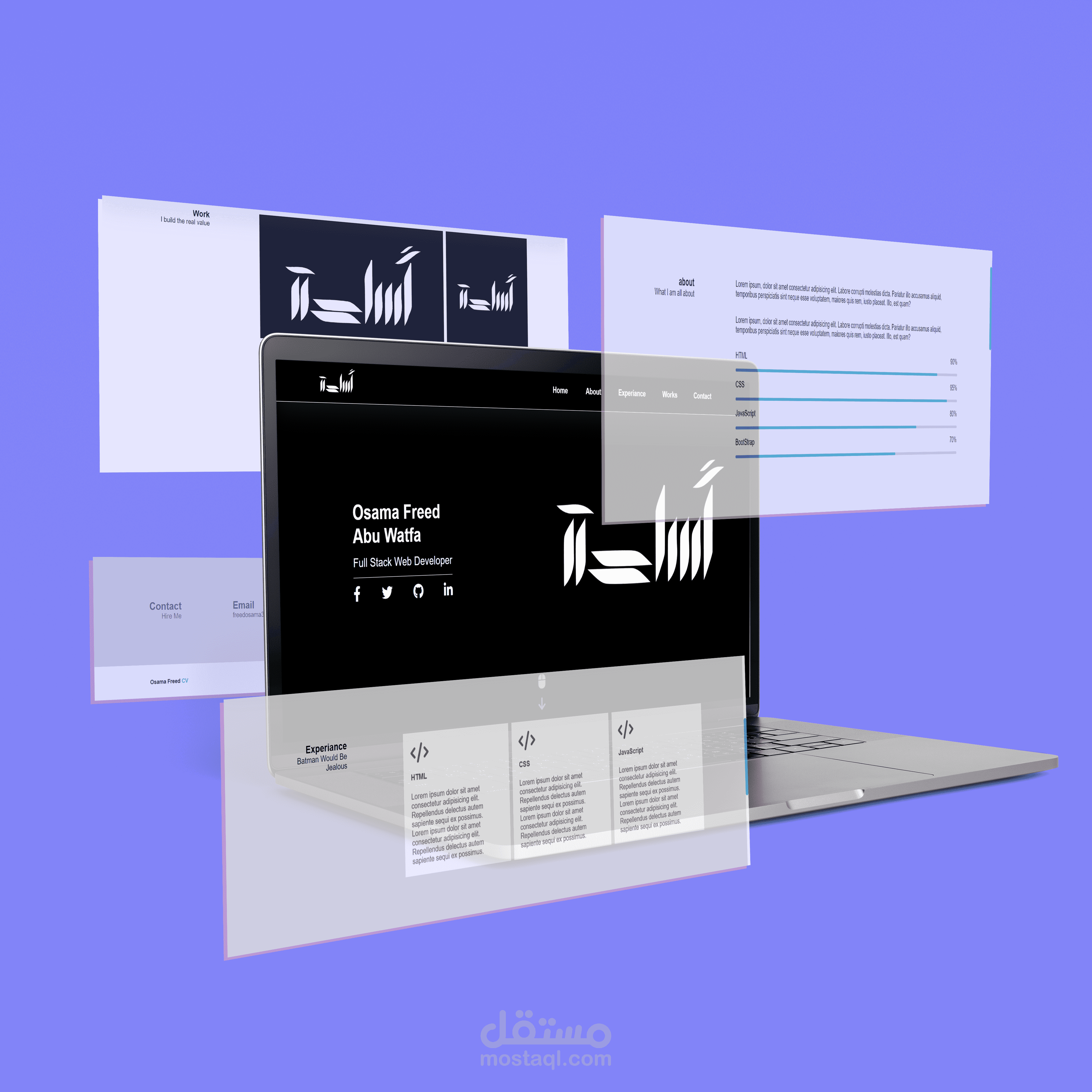 Portfolio For Osama / معرض اعمال