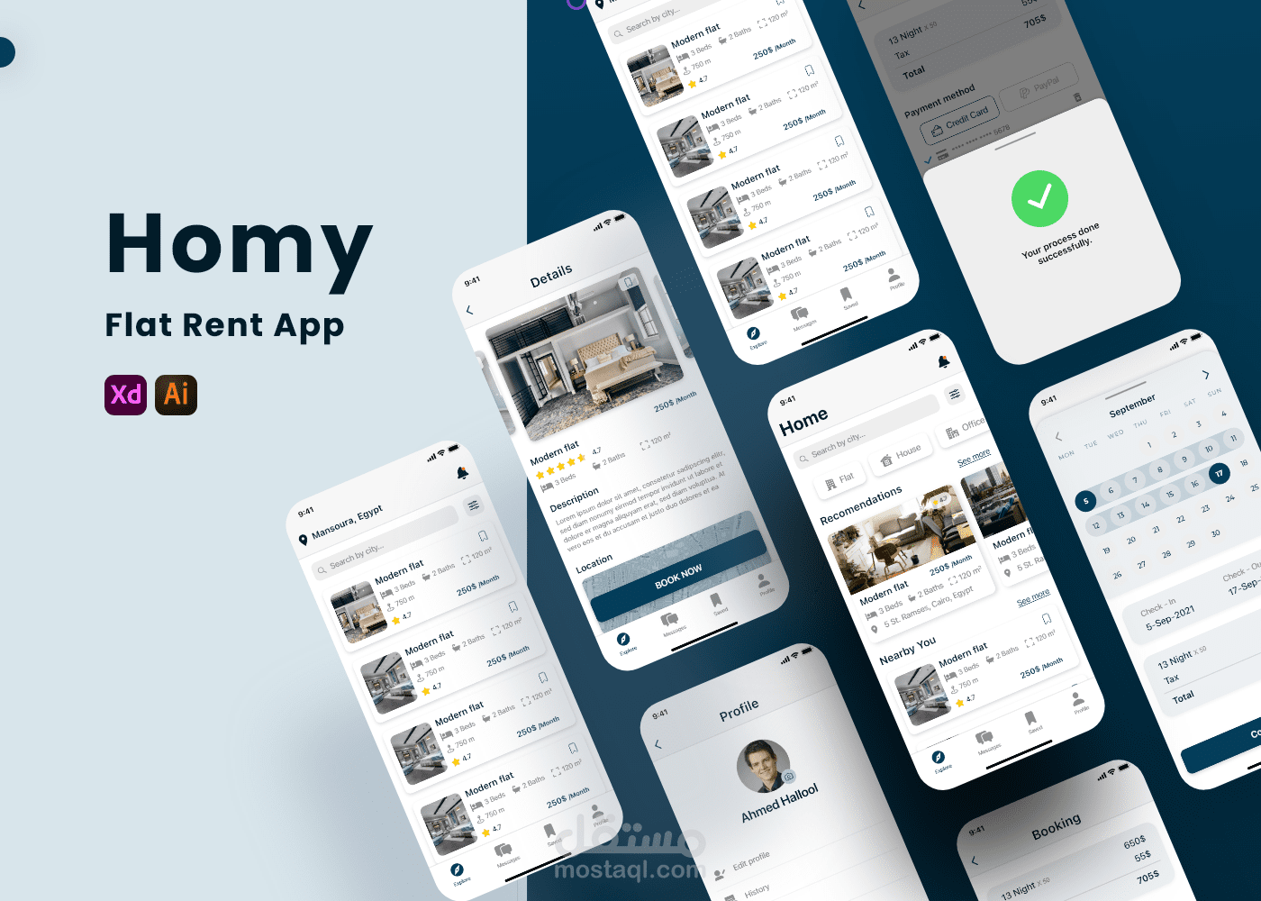 Homy rent app